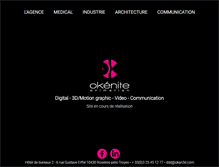 Tablet Screenshot of okan3d.com
